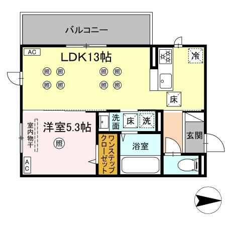 カトルカールⅡの間取り