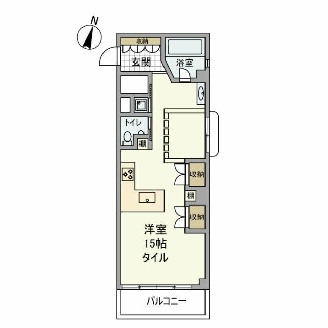 秀和第二神宮レジデンスの間取り