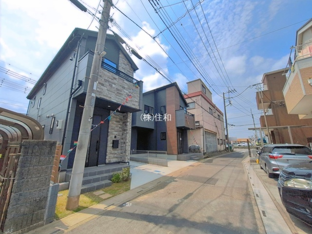 【新築分譲住宅】ふじみ野市旭１期の前面道路含む現地写真