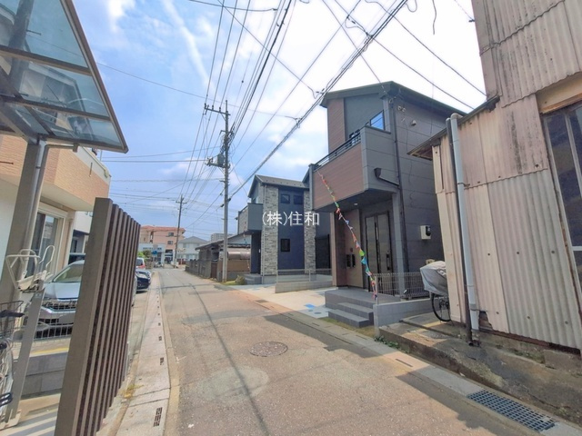 【新築分譲住宅】ふじみ野市旭１期の前面道路含む現地写真