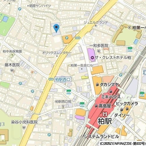 ＴＱレジデンス柏の地図