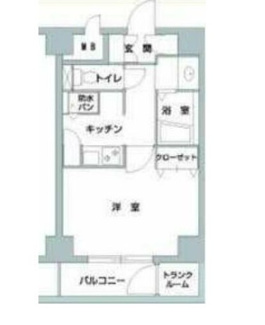 【間取り】 | メゾン・ド・ヴィレ八丁堀 | 間取りです。
