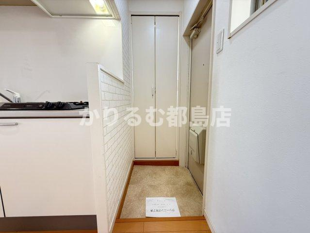 森小路矢野マンションの玄関