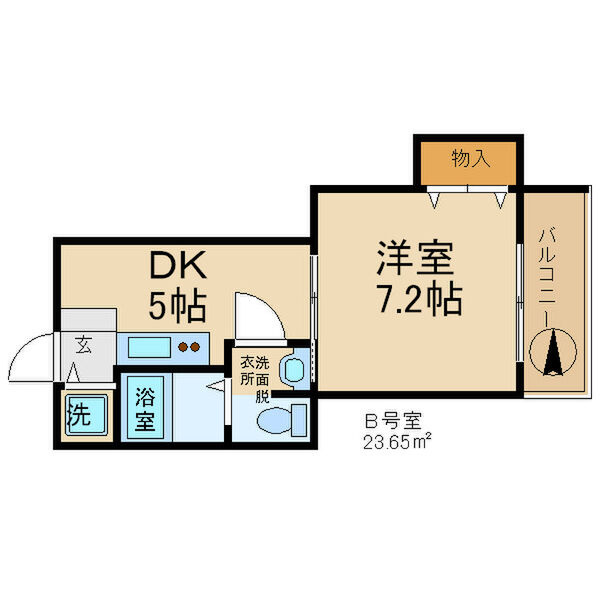 森小路矢野マンションの間取り