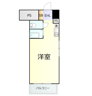【間取り】 | 越前堀永谷マンション | 間取りです。