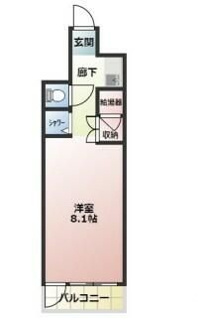 【間取り】 | いづみハイツ茅場町 | 間取りです。