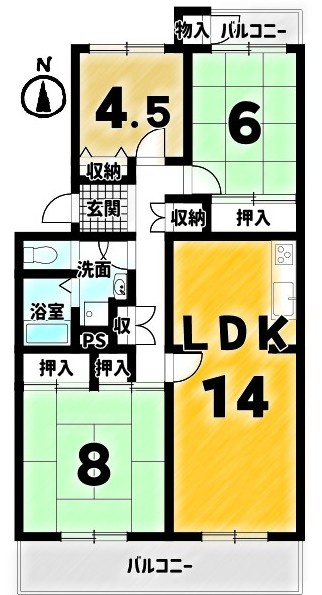 境谷西第2住宅8号棟