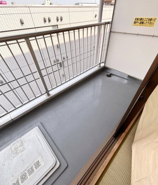 光徳マンションのバルコニー