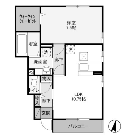 【間取り】 | フォレスト・スクエアA