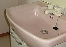 桜コーポCの洗面所