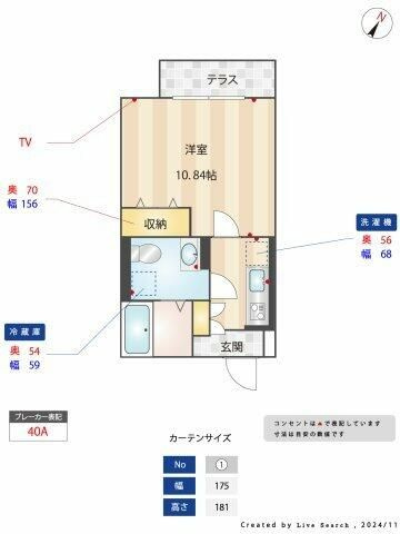 アンソレイエ鴻巣の間取り