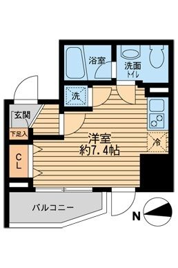 ライブコート草加の間取り