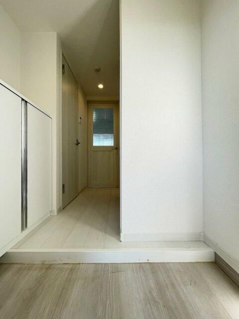 アンソレイエ鴻巣の玄関