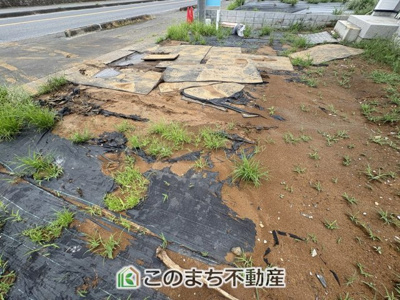 【駐車場】 | いろどりアイタウン栃木市藤岡町藤岡22-P3　1号棟 | 【建設中写真】駐車場は横並びに3台駐車可能☆