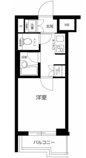 【間取り】 | ルーブル大崎参番館 | 間取りです。