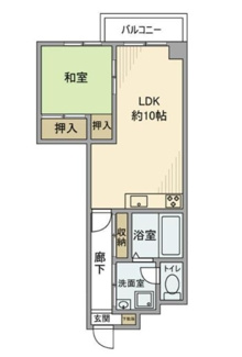 【間取り】 | ヴェラハイツ吾妻橋 | 間取りです。