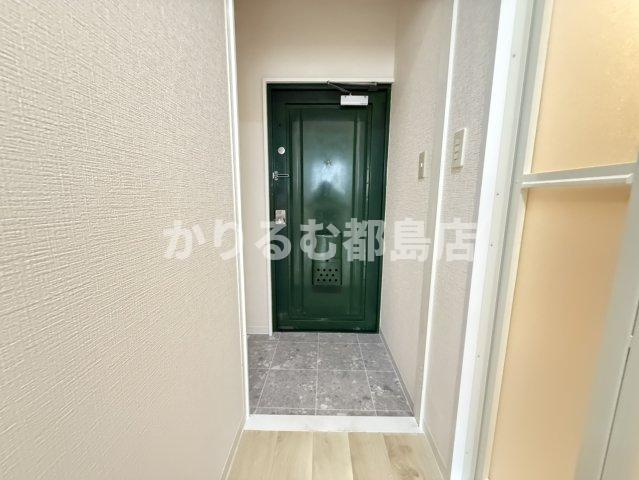 ドリームハイツの玄関