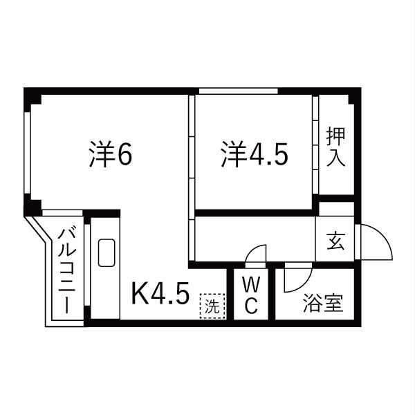 ドリームハイツの間取り