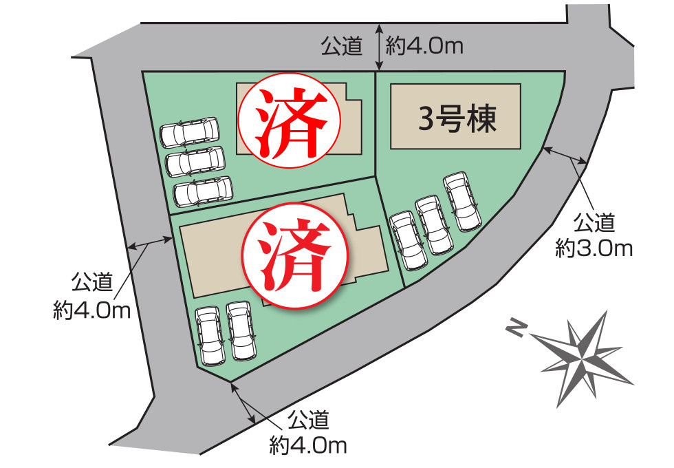 前橋市駒形町の区画図|区画図