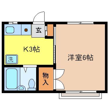 エルムハイツの間取り