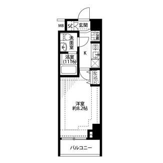【間取り】 | プレール・ドゥーク新宿下落合 | 間取りです。