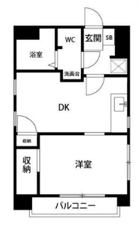【間取り】 | 二葉ビル | 間取りです。