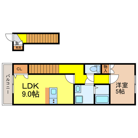 【間取り】 | フォレスト矢倉
