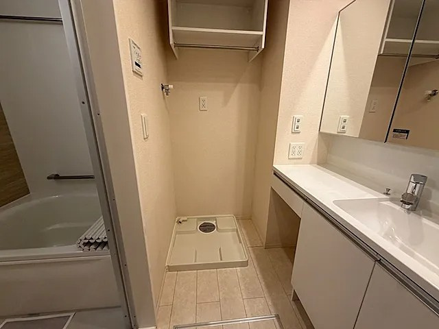 ラフォレア甲南山手の洗面所