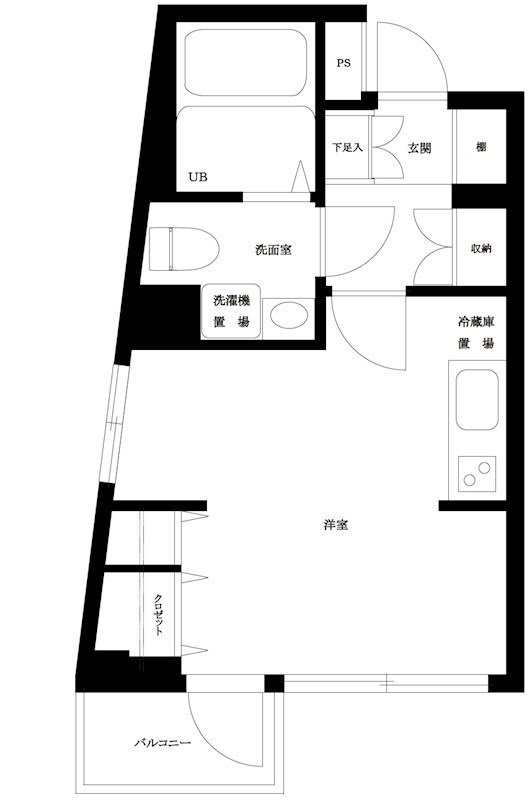 ストーク南麻布 の間取り|間取りです。