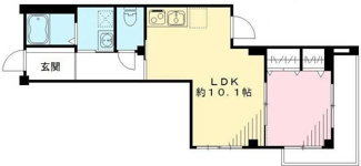【間取り】 | 笹塚マンション | 間取りです。