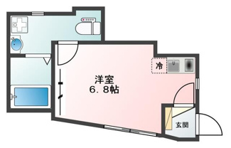 【間取り】 | ＰＡＴＩＯ　ＳＱＵＡＲＥ川添 | 間取りです。