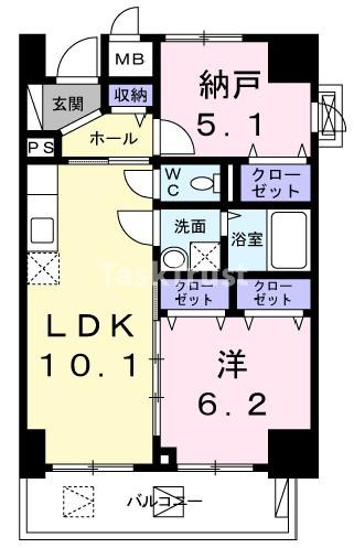 【間取り】 | メゾン アルカンシェル