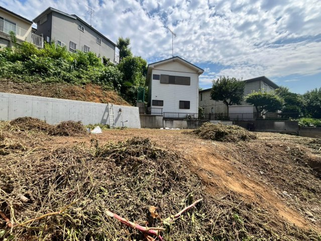 大田区南馬込　建築条件なし売地の外観