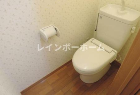 メルローズプレイスのトイレ
