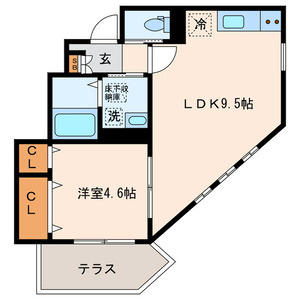 【間取り】 | ピオニー綾瀬 | 間取りです。