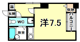 富士ビルの間取り