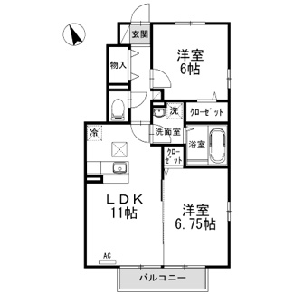 【間取り】 | パークアベニューⅡ