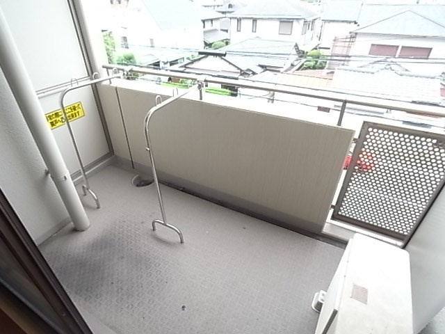 阪急西宮マンションのバルコニー