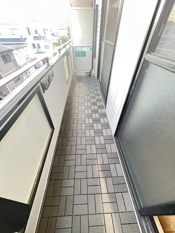 セルビシオ本山のバルコニー