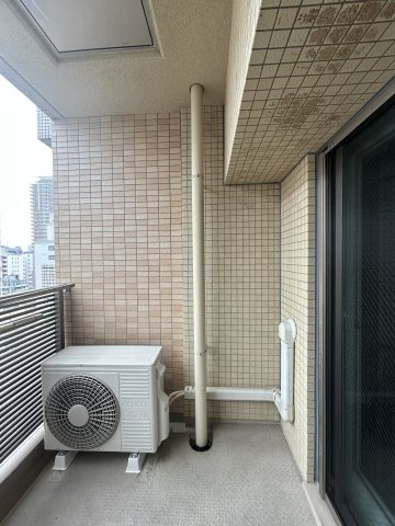 ボーベル南船場のバルコニー