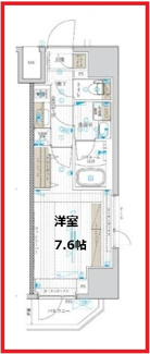 【間取り】 | フュージョナル千住緑町