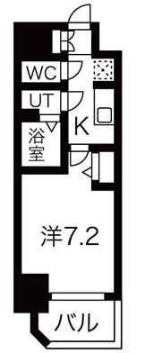 ファステートNAMBA華月の間取り