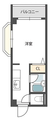 シティライフエステート難波南の間取り