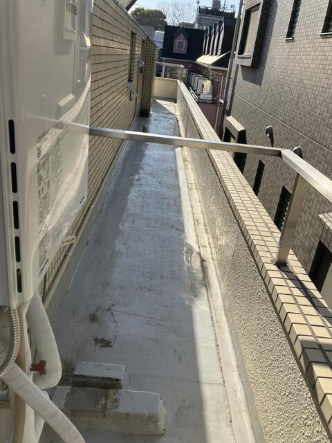 代官山テラスのバルコニー