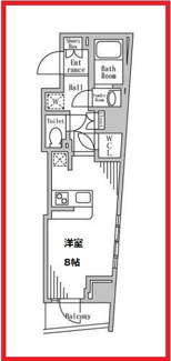 【間取り】 | ラビエール東京