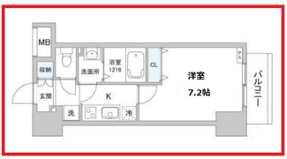 【間取り】 | スカイグランデ日暮里