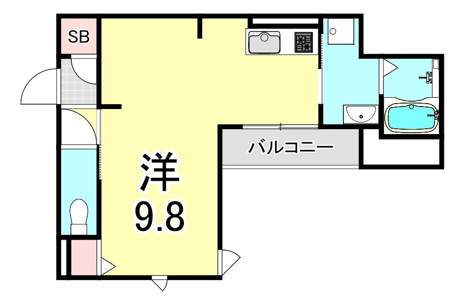 アモーレ松香園の間取り