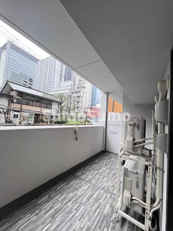 IBC Residence Eastのバルコニー