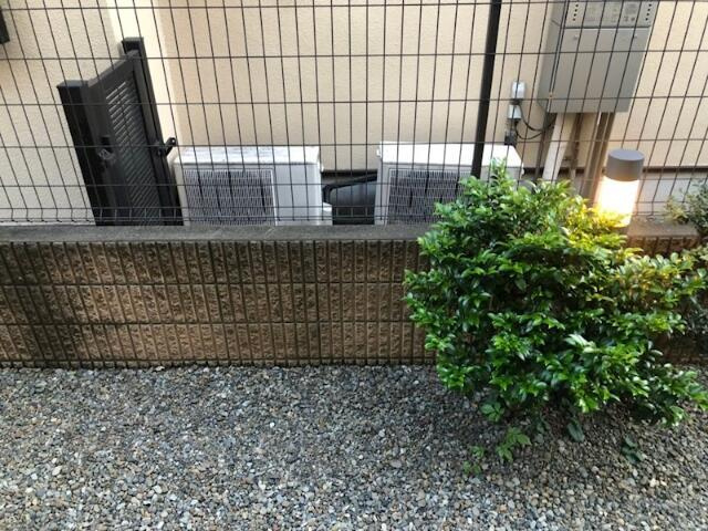 ラポール学芸大学の庭
