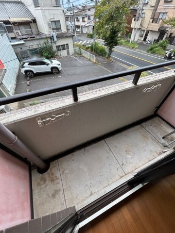 ゴールドリバー板宿のバルコニー